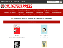 Tablet Screenshot of noontidepress.com